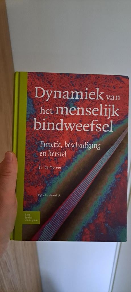J.J. de Morree - Dynamiek van het menselijk bindweefsel, Ophalen of Verzenden, Zo goed als nieuw, J.J. de Morree