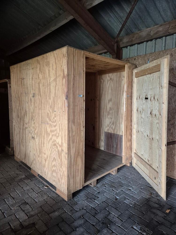 Verhuiskist 9m³ | Opslagkist | Transportbox | Opslagbox, Ophalen, Gebruikt, Hout, Overige typen