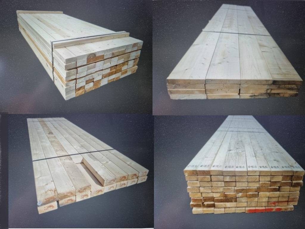 Diverse Partijen Vuren Planken & Balken