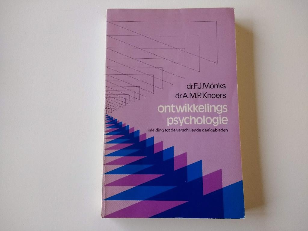 Ontwikkelingspsychologie door Mönks en Knoers, Ophalen of Verzenden, Gelezen, Ontwikkelingspsychologie