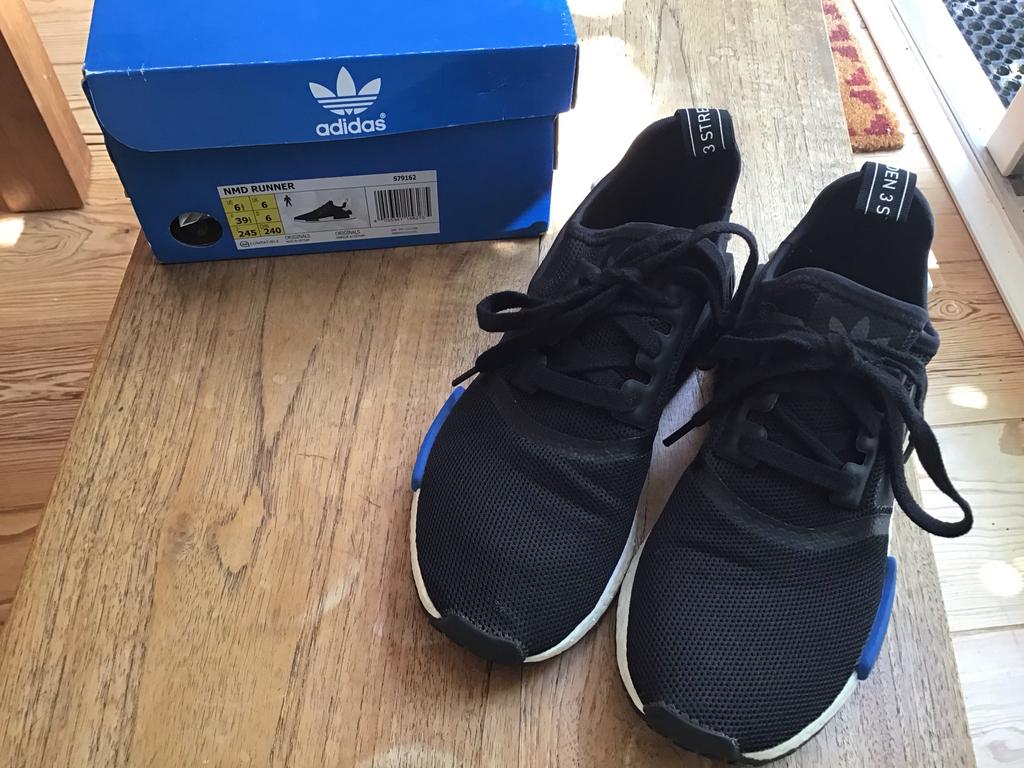 Adidas Sneakers - NMD Runner - Maat 39 - schoenen, Ophalen of Verzenden, Gedragen, Zwart, Sneakers of Gympen