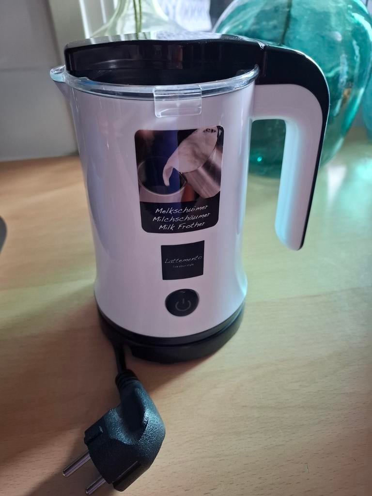 Lattemento Melkopschuimer LM145, Witgoed en Apparatuur, Melkopschuimers, Gebruikt, Elektrische melkopschuimer, Ophalen