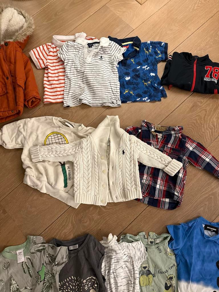 Jongens kledingpakket maat 68-80, Kinderen en Baby's, Ophalen of Verzenden, Gebruikt, Maat 68