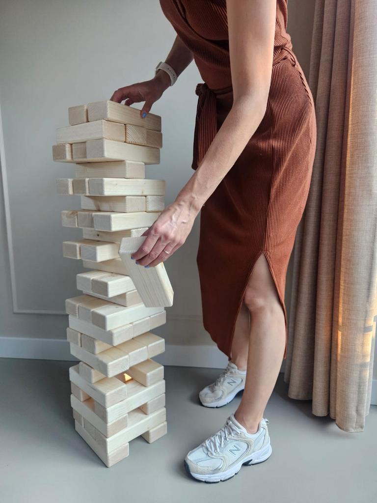 XL Jenga spel te huur, Hobby en Vrije tijd, Ophalen, Overige