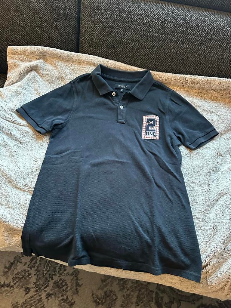 McGregor Polo Maat 164 - Stoere Bulldog Print, Kinderen en Baby's, Kinderkleding | Maat 164, Zo goed als nieuw, Ophalen of Verzenden