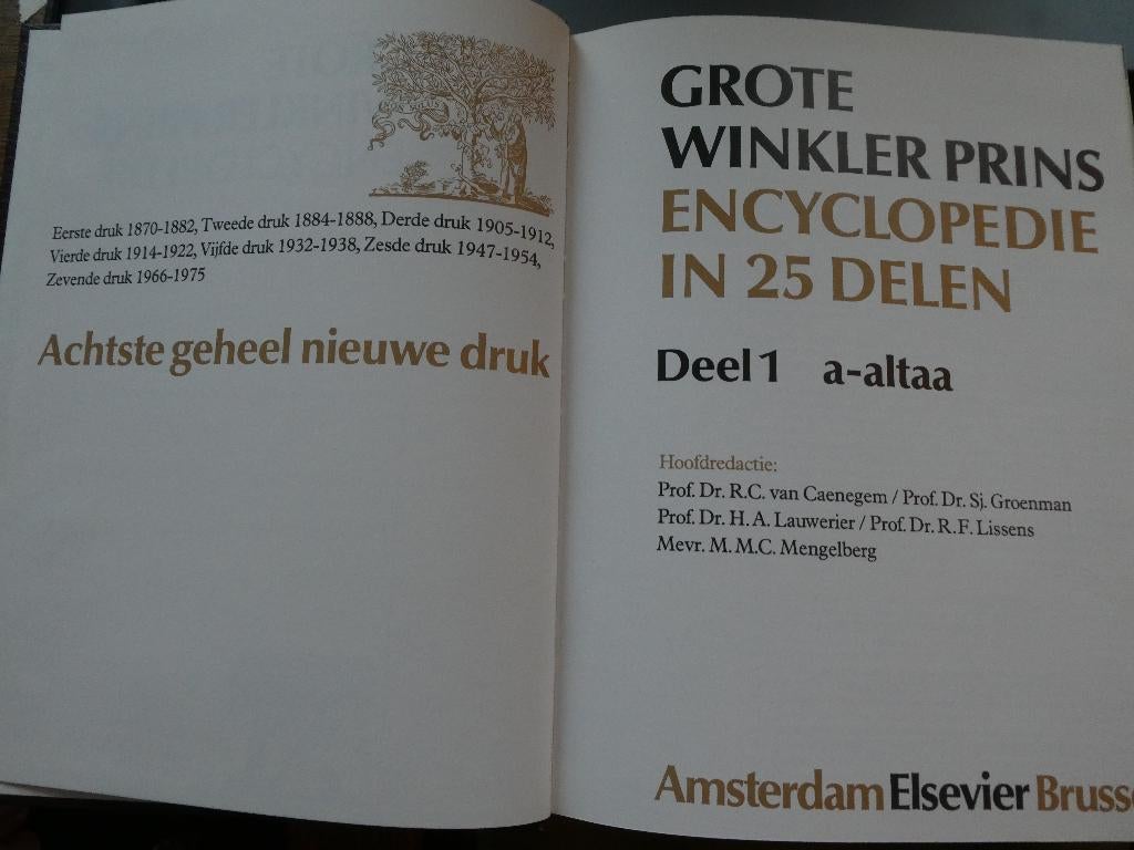 Elsevier Encyclopedie, Boeken, Ophalen, Complete serie, Zo goed als nieuw, Algemeen