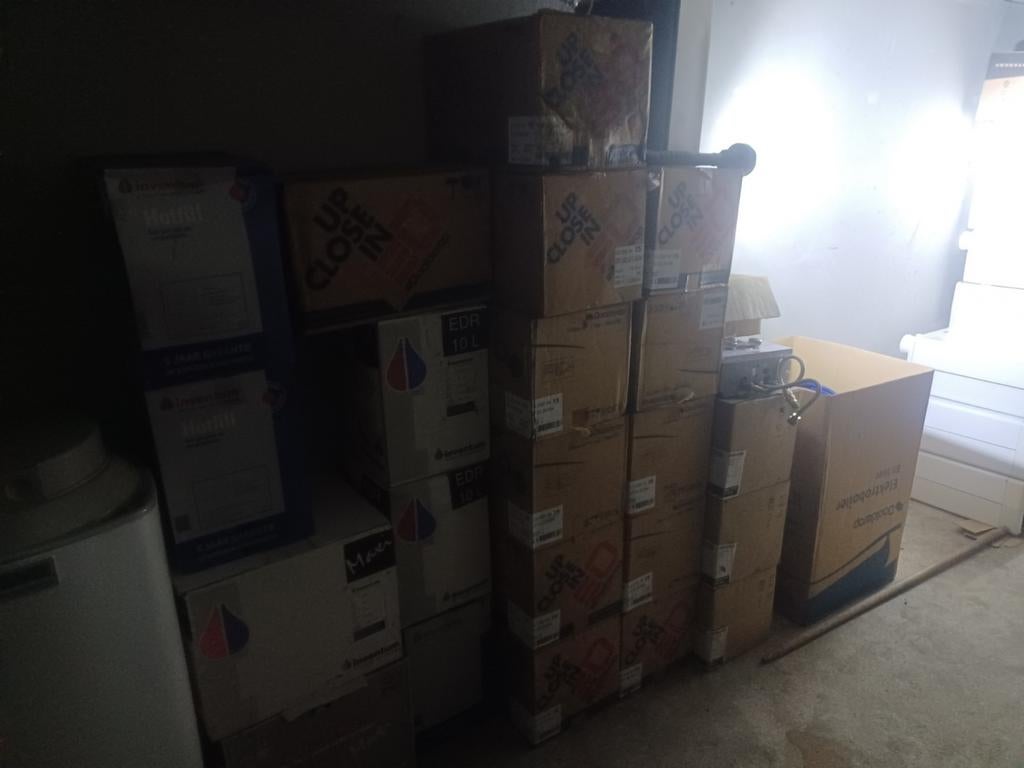 Partij keukenboilers - Daalderop/Inventum/Stiebel Eltron, Nieuw, Minder dan 3 jaar oud, Minder dan 20 liter, Boiler