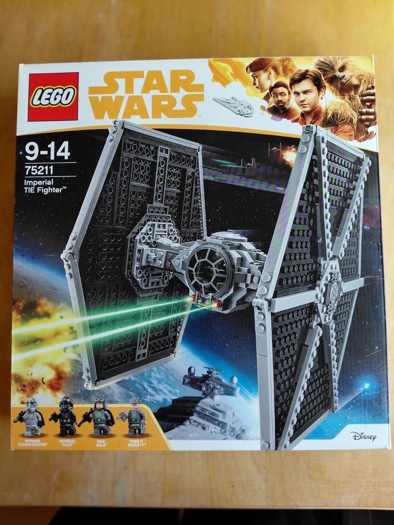 Lego Star Wars - Imperial TIE Fighter - 75211, Ophalen of Verzenden, Zo goed als nieuw, Complete set, Lego