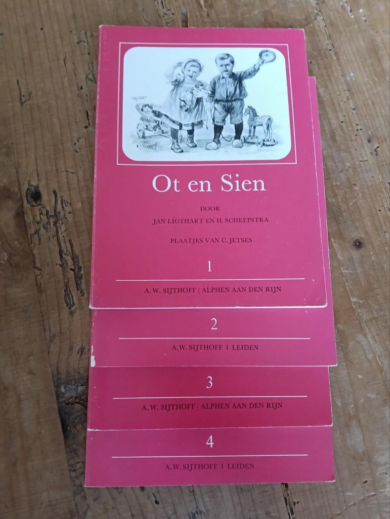 Ot en Sien - Complete Set 1-4, Boeken, Ophalen of Verzenden, Gelezen, Jan Ligthart, Fictie algemeen
