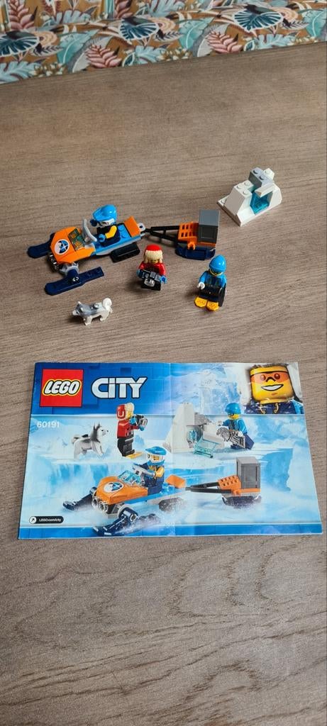 Lego City 60191 Poolonderzoeksteam, Ophalen of Verzenden, Zo goed als nieuw, Complete set, Lego