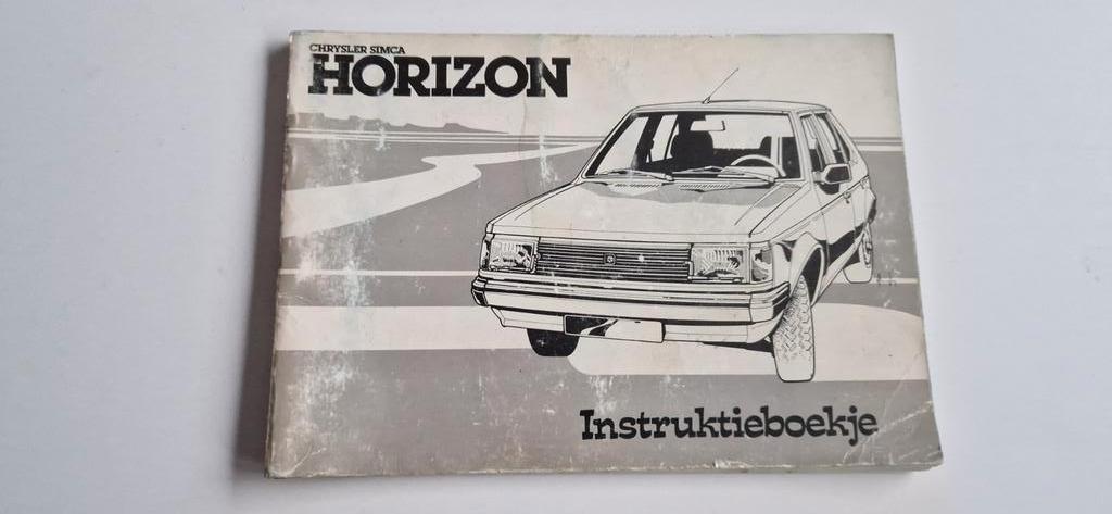 Chrysler Simca Horizon Instructieboekje, Ophalen of Verzenden