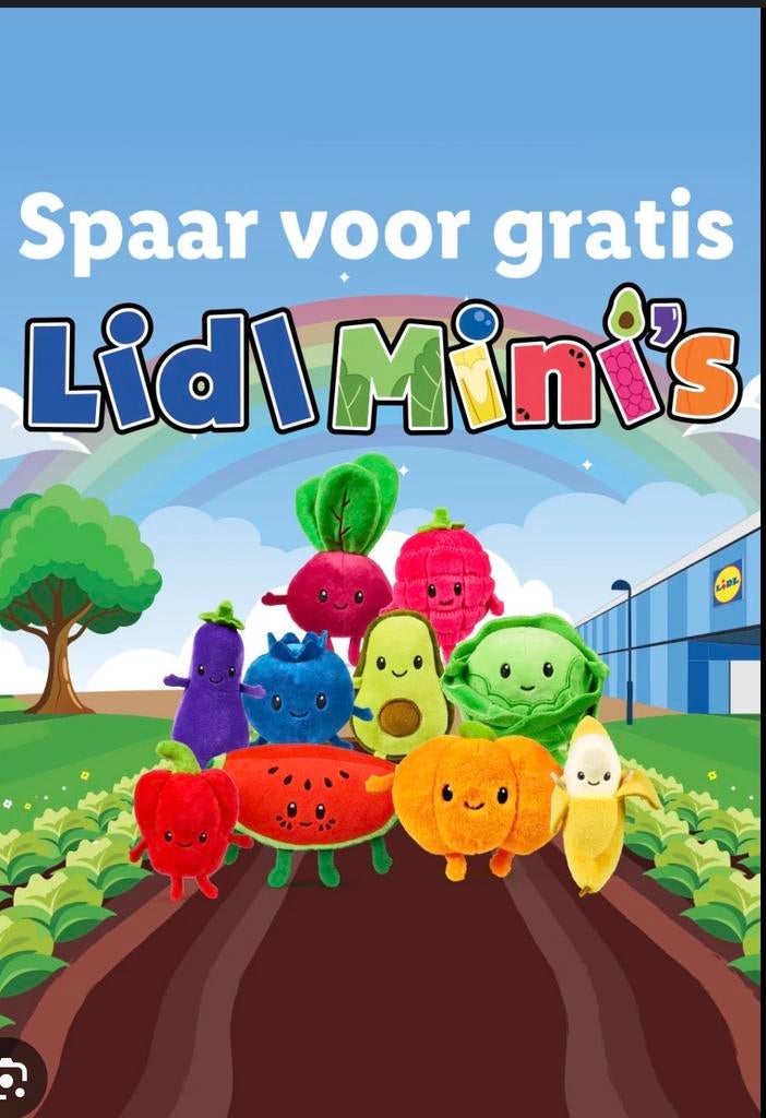 Lidl Fruit Mini's Gezocht! Gratis, Ophalen of Verzenden, Nieuw, Overige typen