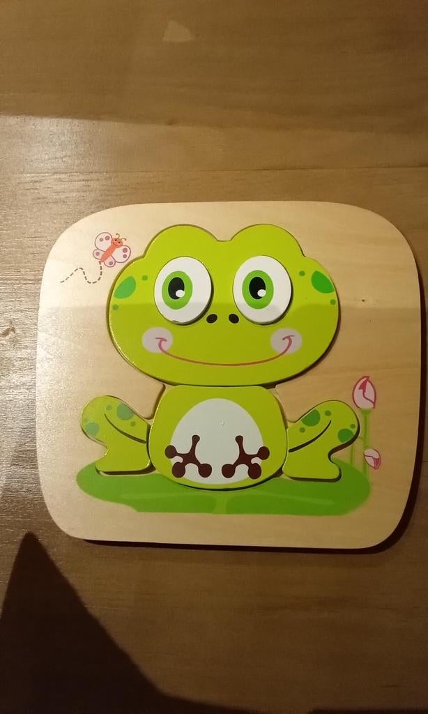 Kikker puzzel, Ophalen of Verzenden, 10 tot 50 stukjes, 2 tot 4 jaar