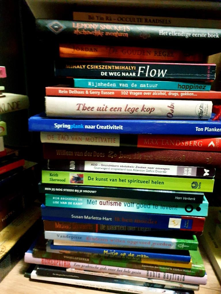 Grote partij boeken spiritualiteit psychologie gezondheid, Ophalen of Verzenden, Zo goed als nieuw, Spiritualiteit algemeen, Achtergrond en Informatie