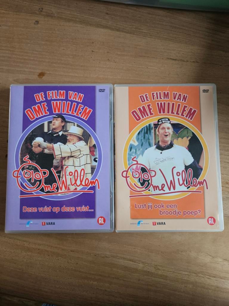 De Film van Ome Willem - 2 DVD's, deel 2 en 3, Alle leeftijden, Ophalen of Verzenden, Gebruikt