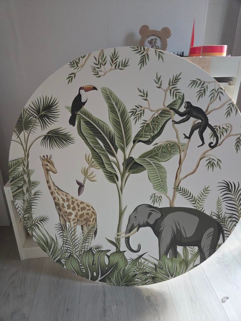 Hele mooie muur cirkel voor de kinderkamer, doorsnede 100cm, Ophalen
