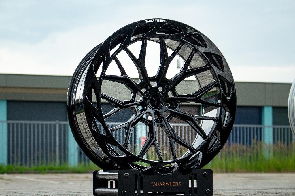 YANAR FLOW FORGED ZWO-038 21 INCH BREEDSET | BMW | AUDI | VW, Auto-onderdelen, Banden en Velgen, Velg(en), Zomerbanden, 21 inch