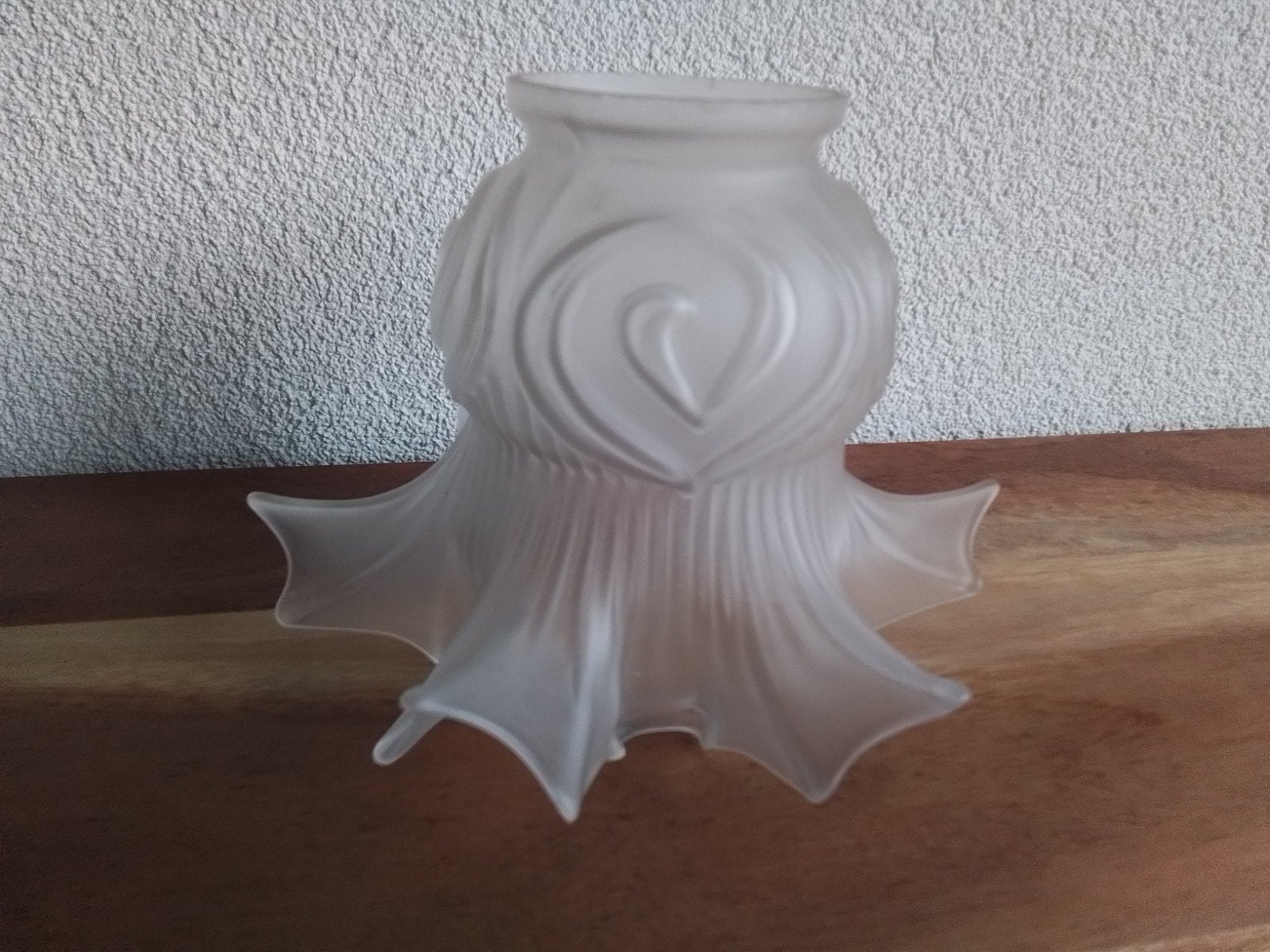 Antiek gewelfd lampenkap glas
Dia 5 cm, Antiek en Kunst, Ophalen of Verzenden