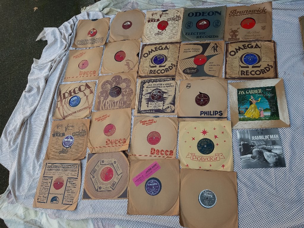 78 toeren platen bakeliet 41 stuks, zeer goede staat oud, Ophalen, Gebruikt, Limited edition, Overige formaten