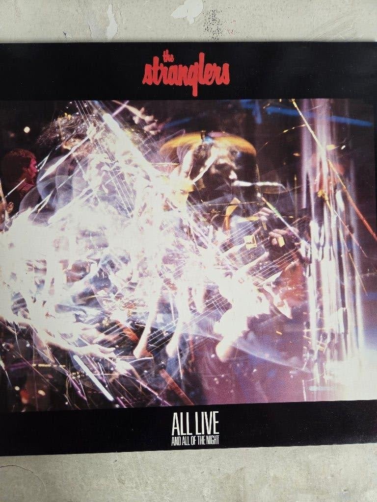 Vinyl lp STRANGLERS: ALL LIVE AND ALL OF THE NIGHT, LP, Gebruikt, Ophalen of Verzenden, Beschermende buitenhoes