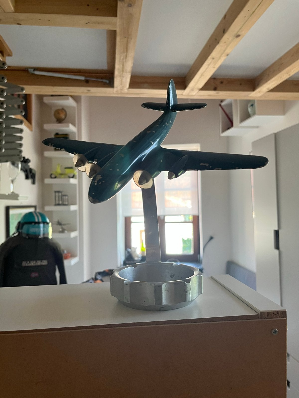 Metalen vliegtuigen, Antiek en Kunst, Ophalen of Verzenden