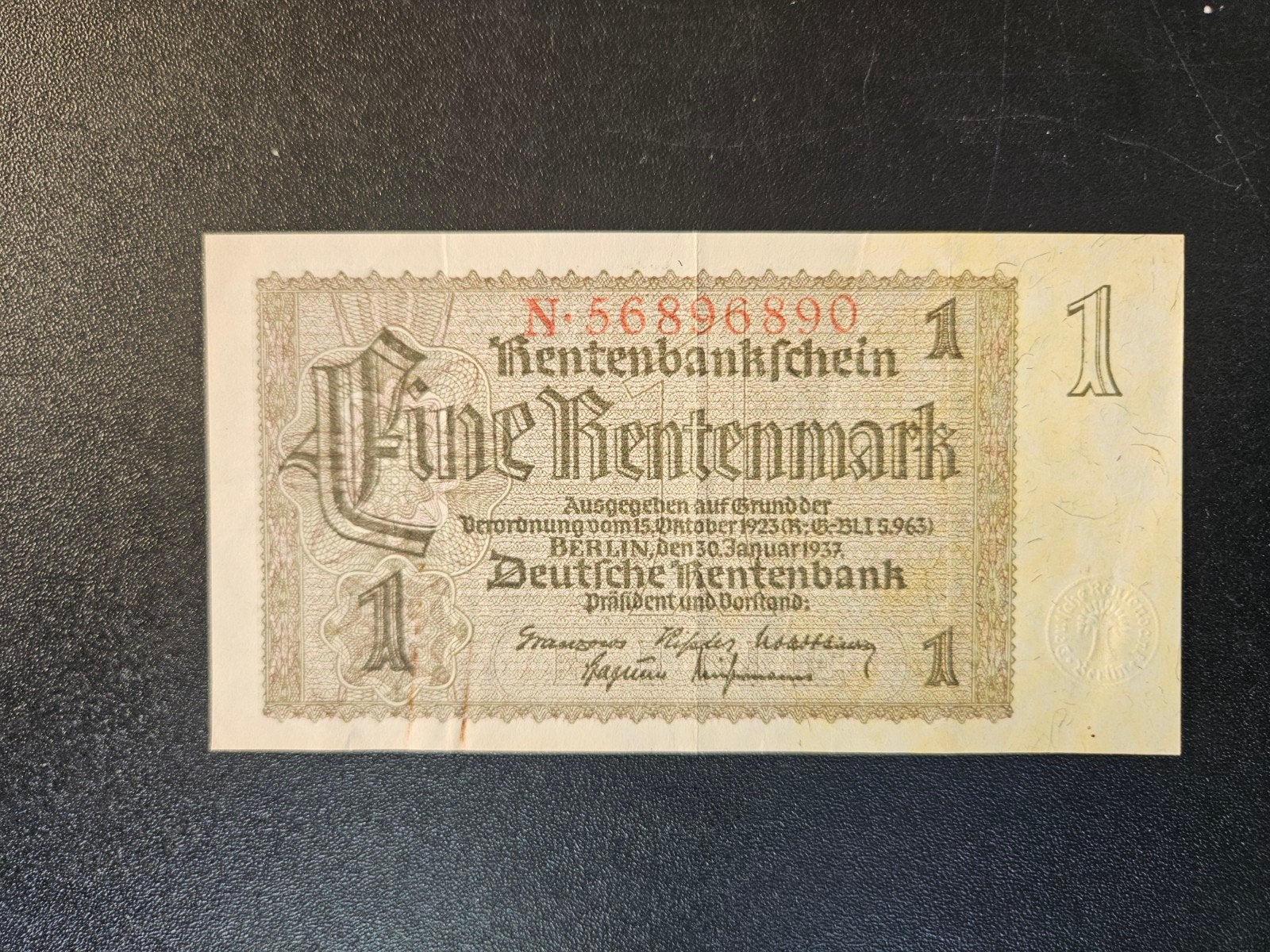 Duitsland pick 173b 1937, Verzenden, Duitsland, Los biljet