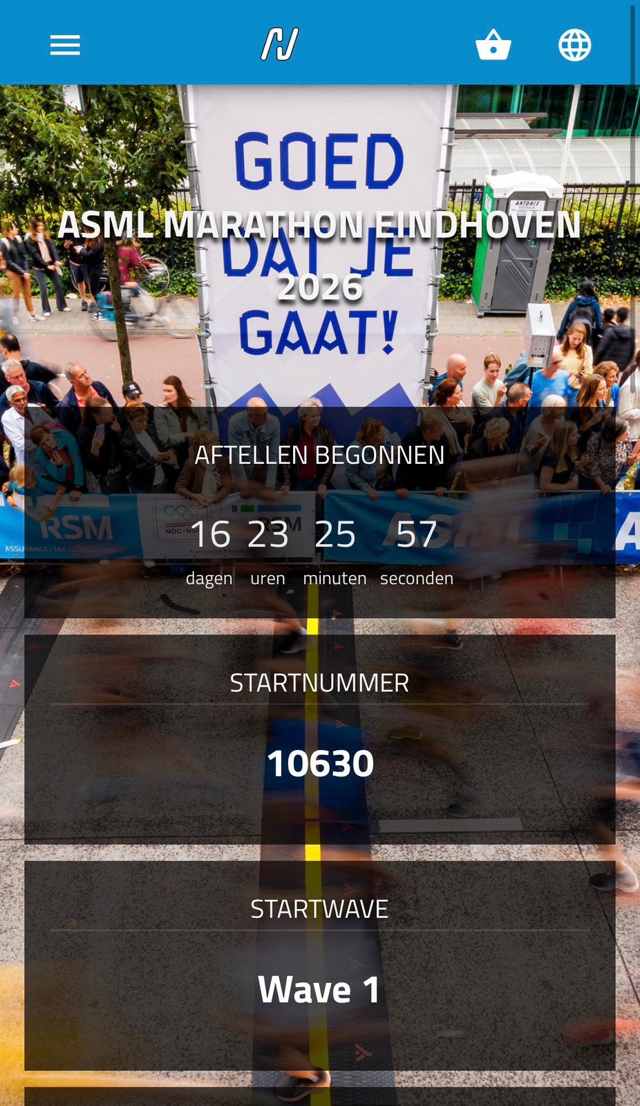 Asml Halve Marathon, Tickets en Kaartjes, Eén persoon