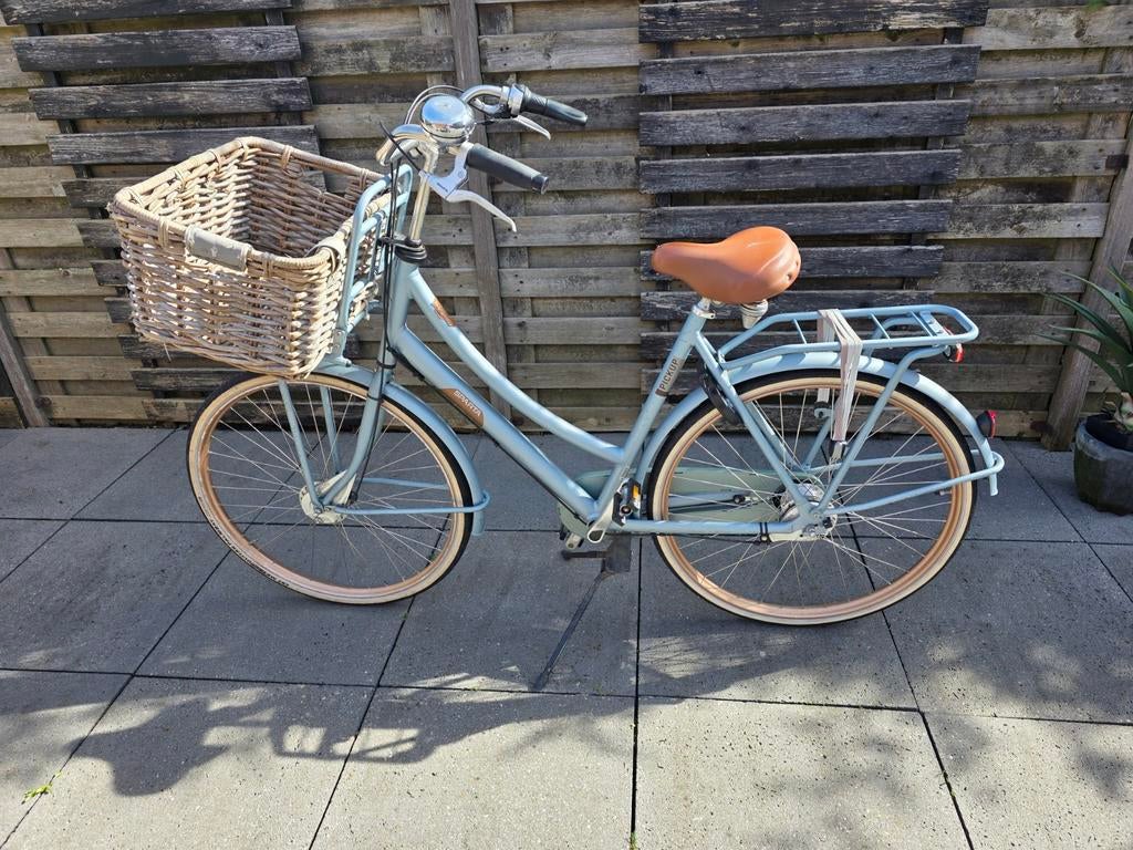 Sparta Pick-Up damesfiets 57 cm  7 versnellingen  rieten m, Sparta, Gebruikt, Versnellingen, 56 cm of meer
