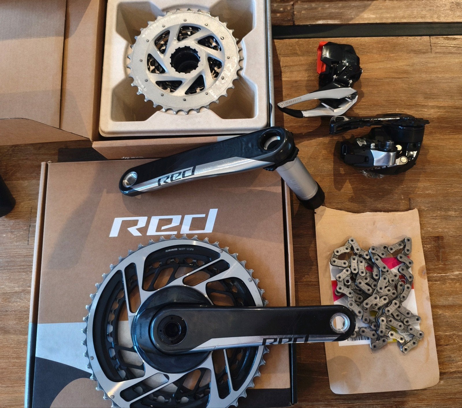 Sram Red groepset, Fietsen en Brommers, Verzenden