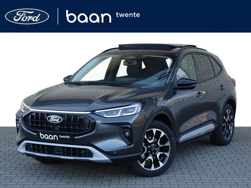 Ford Kuga 2.5 PHEV Active X | Pano dak | Trekhaak | Driver A, 12 maanden, 14 kWh, Zwart, 4 cilinders