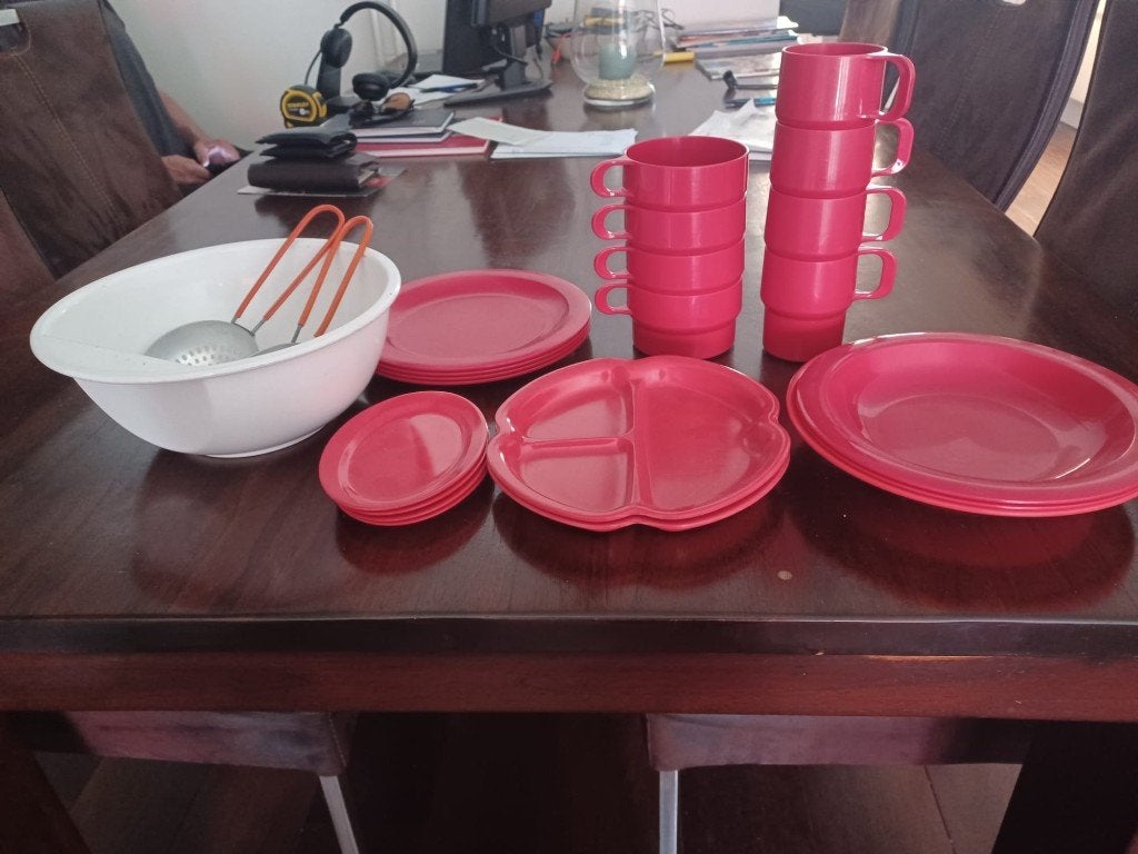 Mepal camping servies, Caravans en Kamperen, Kampeeraccessoires, Ophalen of Verzenden, Gebruikt