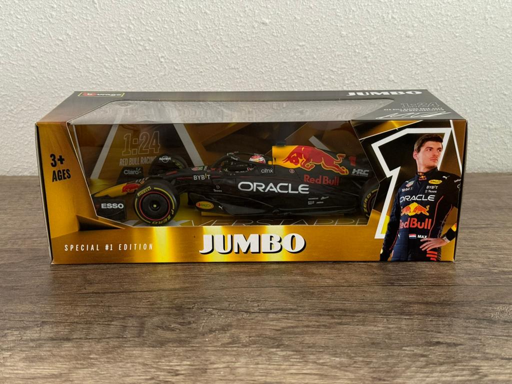 🟧 Max Verstappen Jumbo auto 1:24 RB18 2022 Bburago NIEUW!, Verzamelen, Ophalen of Verzenden, Nieuw, Formule 1