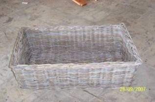 Rieten mand - type Aberdeen - Nieuw, Huis en Inrichting, Woonaccessoires | Schalen en Manden, Ophalen, Mand, Nieuw, Riet