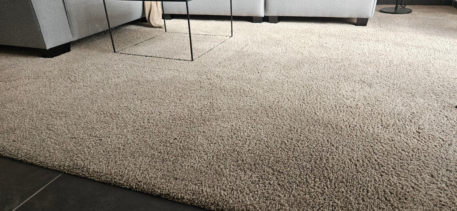 Vloerkleed - Luxe Bonaparte Taupe/Zand - 300x350 cm, Ophalen, Gebruikt, 200 cm of meer, 200 cm of meer