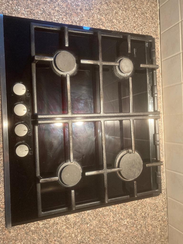 Bosch Gaskookplaat 4 pits, Ophalen, Gebruikt, 4 kookzones, Inbouw