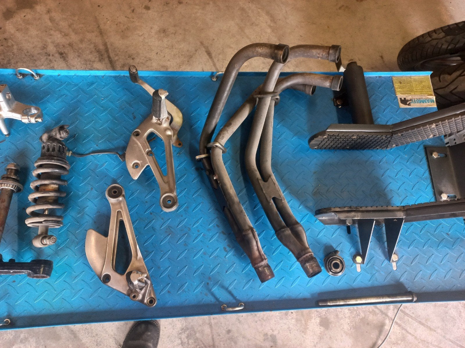 Yamaha XJ 600S Diversion in onderdelen, Ophalen of Verzenden, Gebruikt