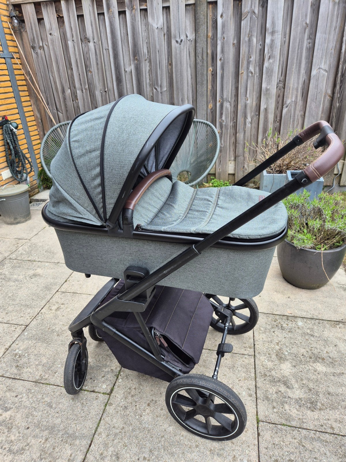 Qute Q-rider kinderwagen 3 in 1, Ophalen