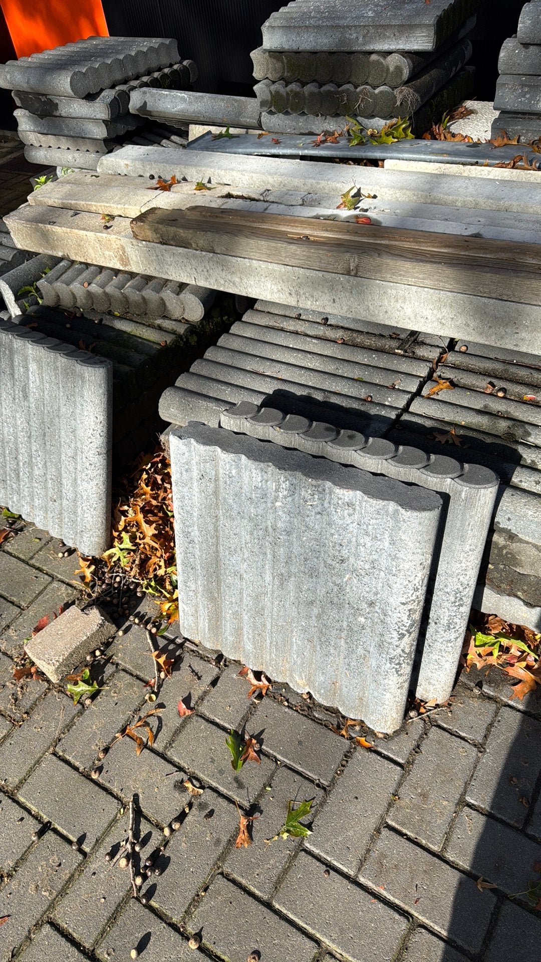 Pallisades, Ophalen, Zo goed als nieuw, Beton, Overige typen
