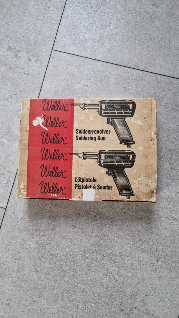 Weller Soldeerpistool, Ophalen of Verzenden, Gebruikt, Minder dan 150 ampère, Overige typen