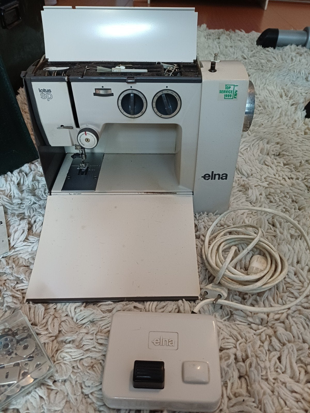 Elna Lotus SP Naaimachine - Zwitserse Kwaliteit, Ophalen, Gebruikt, Naaimachine, Overige merken