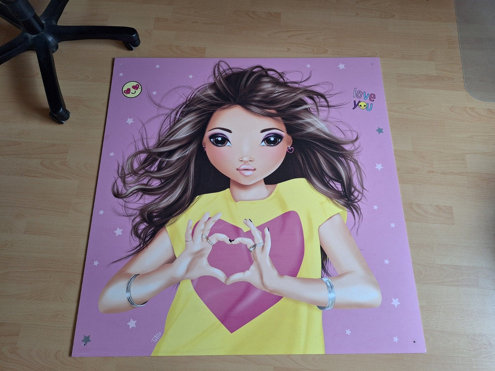 grote poster Topmodel kunstof, Ophalen, Gebruikt, Overige merken, Wanddecoratie