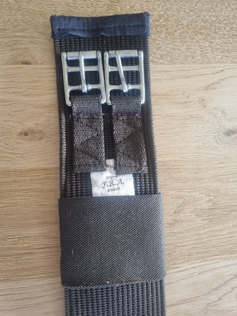 F.R.A super singel bruin 75cm, Dieren en Toebehoren, Paarden en Pony's | Hoofdstellen en Tuigage, Gebruikt, Bruin, Ophalen of Verzenden