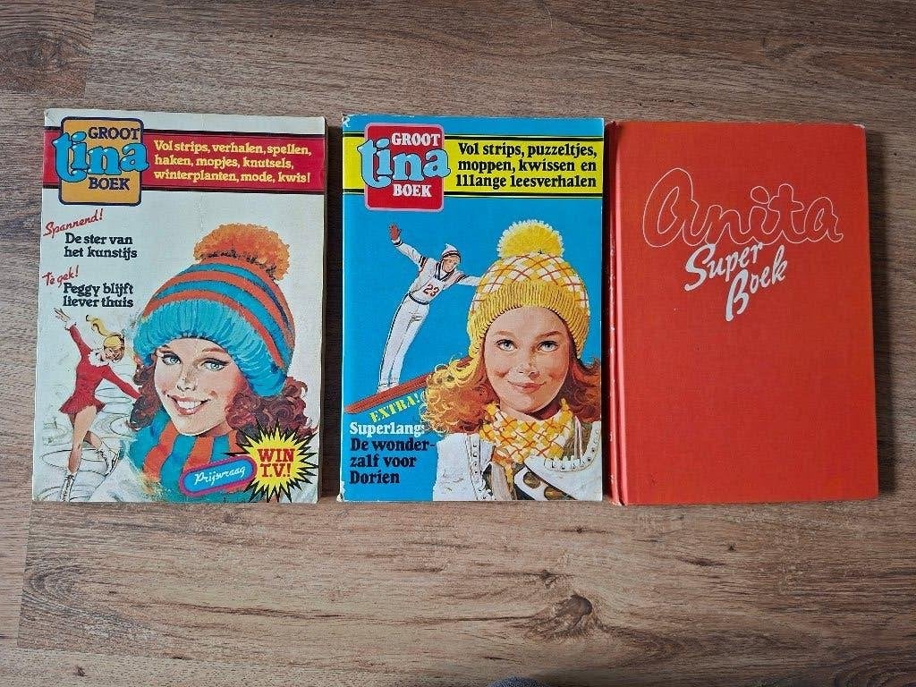 Groot Tina boeken Anita Superboek, Meerdere stripboeken, Ophalen of Verzenden, Gelezen