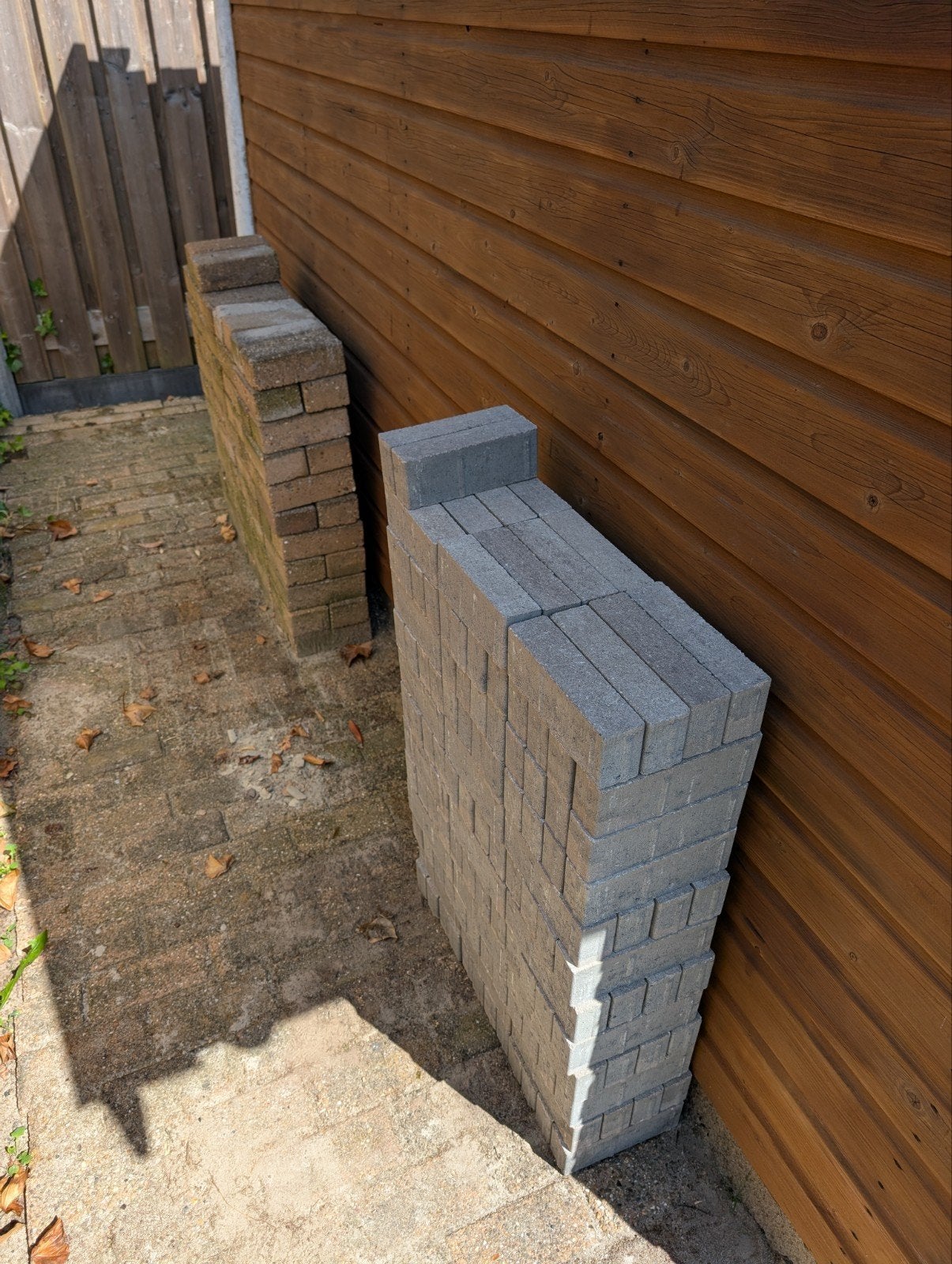 Nieuwe straat steentjes soft comfort 5x20x7cm ivory, Tuin en Terras, Ophalen, Klinkers, Nieuw, Minder dan 5 m²