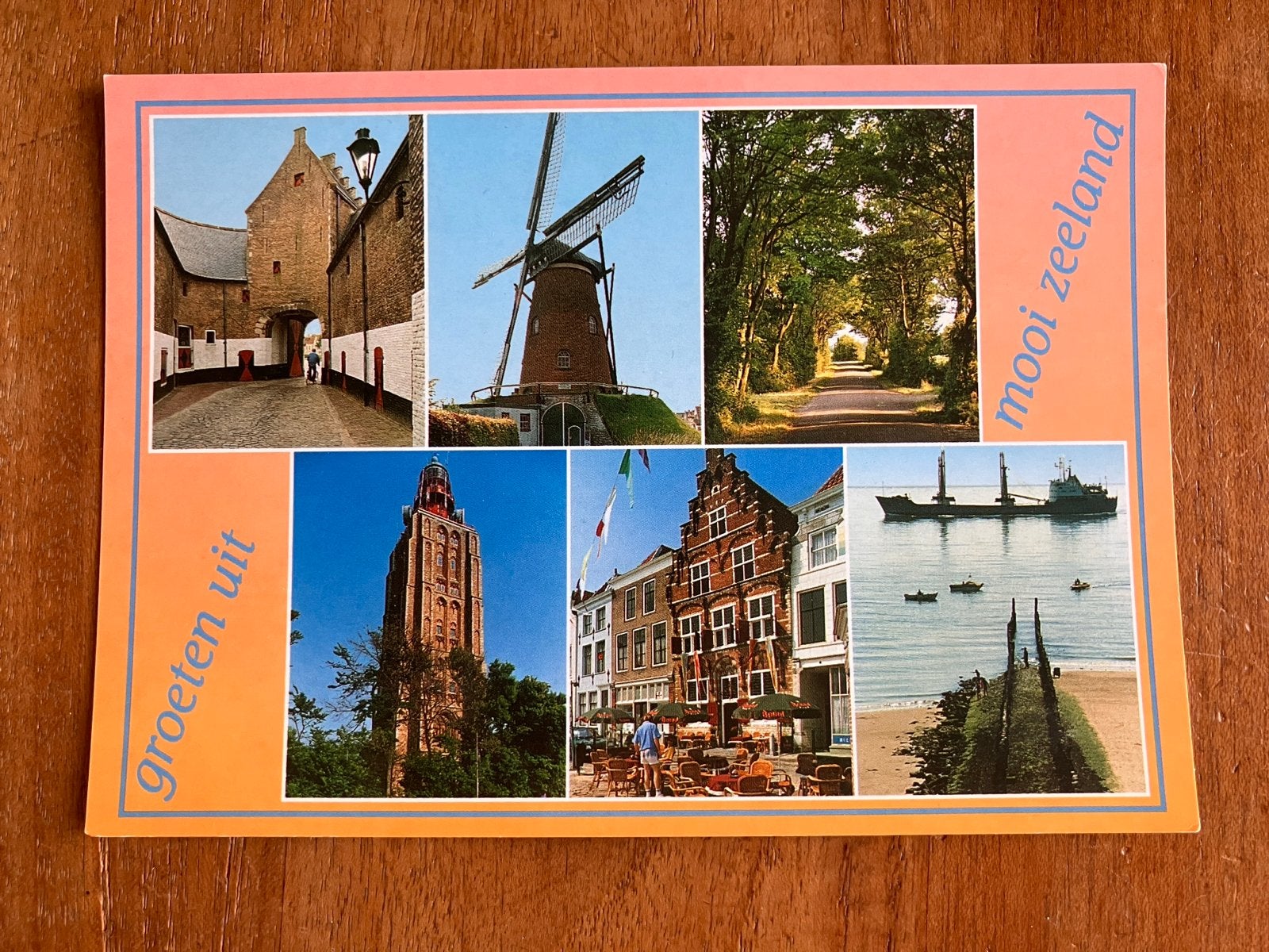 Groeten uit Mooi Zeeland - foto’s Door van Herp, Ophalen of Verzenden, 1980 tot heden, Gelopen, Zeeland