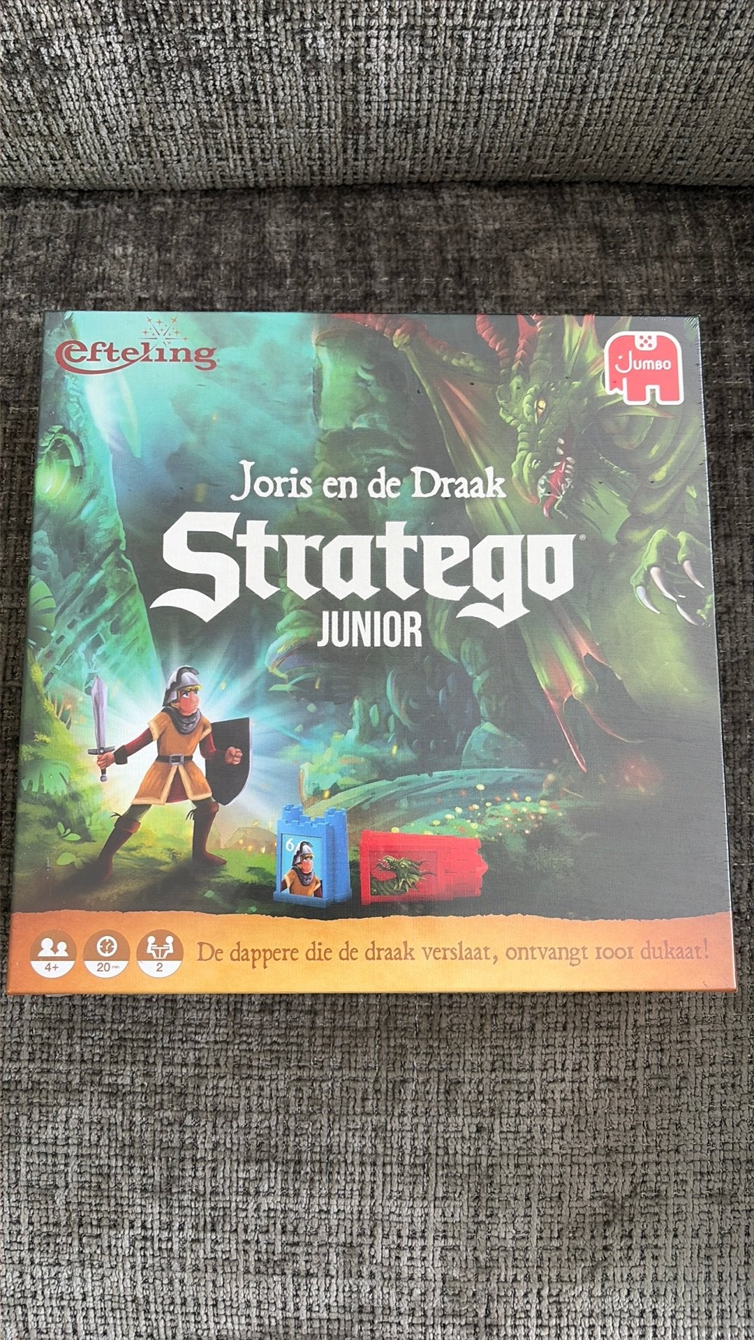 Joris en de draak stratego - nieuw in seal, Hobby en Vrije tijd, Gezelschapsspellen | Bordspellen, Ophalen of Verzenden, Nieuw
