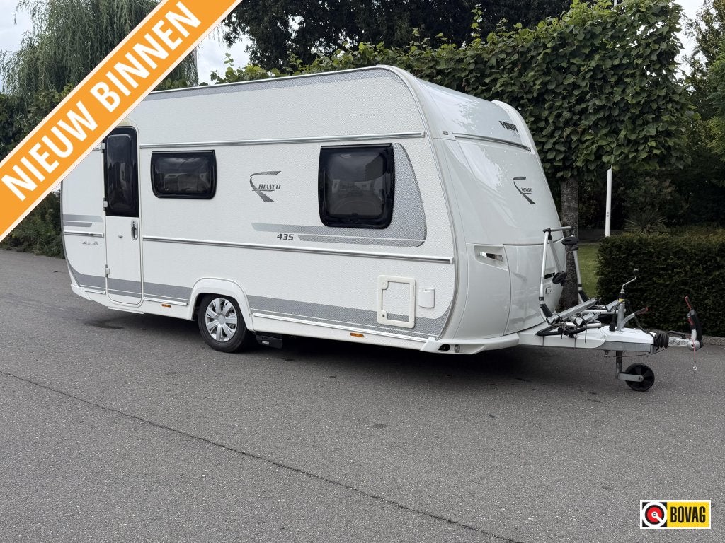 Fendt Bianco Selection 435 SF Mover,Atc,Gfk dak,voortent, Caravans en Kamperen, Caravans, Bedrijf, Treinzit, Schokbreker, Overige typen