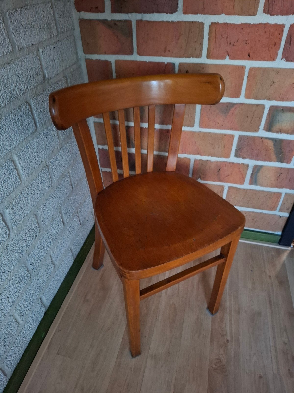 Houten stoel, Ophalen, Gebruikt, Bruin, Klassiek