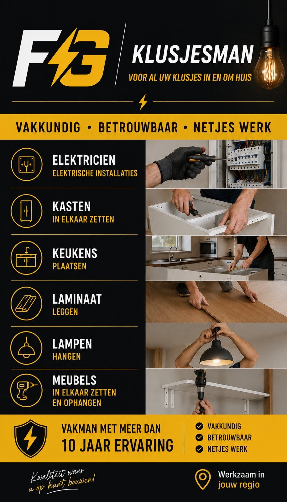 Klusjesman, Ophalen, Zo goed als nieuw