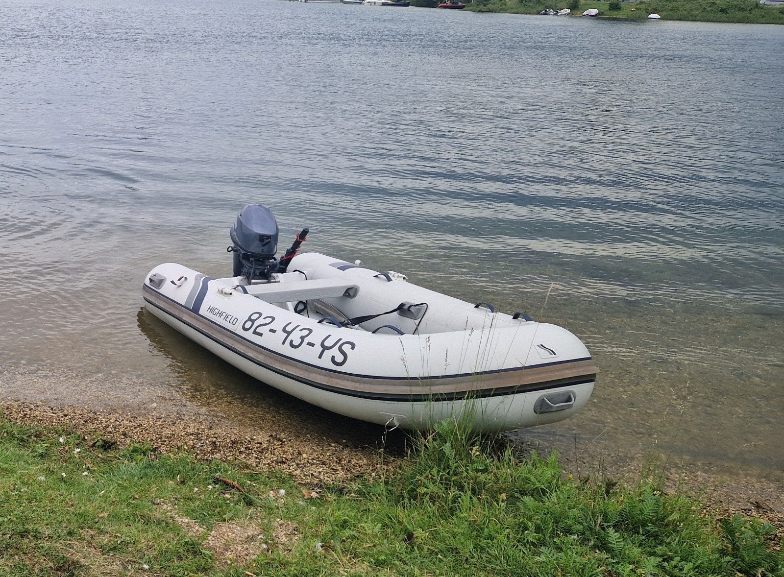 Highfield 310 met Yamaha 20 PK, Ophalen, Aluminium, Gebruikt, Buitenboordmotor